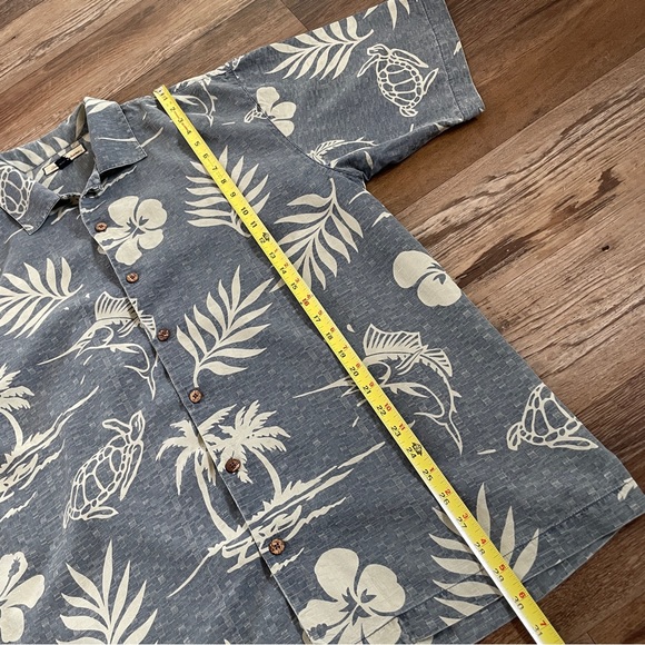 Tommy Bahama silk button Hawaiian shirt L - Picture 5 of 7